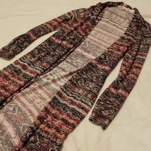 Long Boho Cardigan